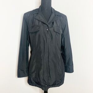 Fleet Street Women's Black Rain Jacket